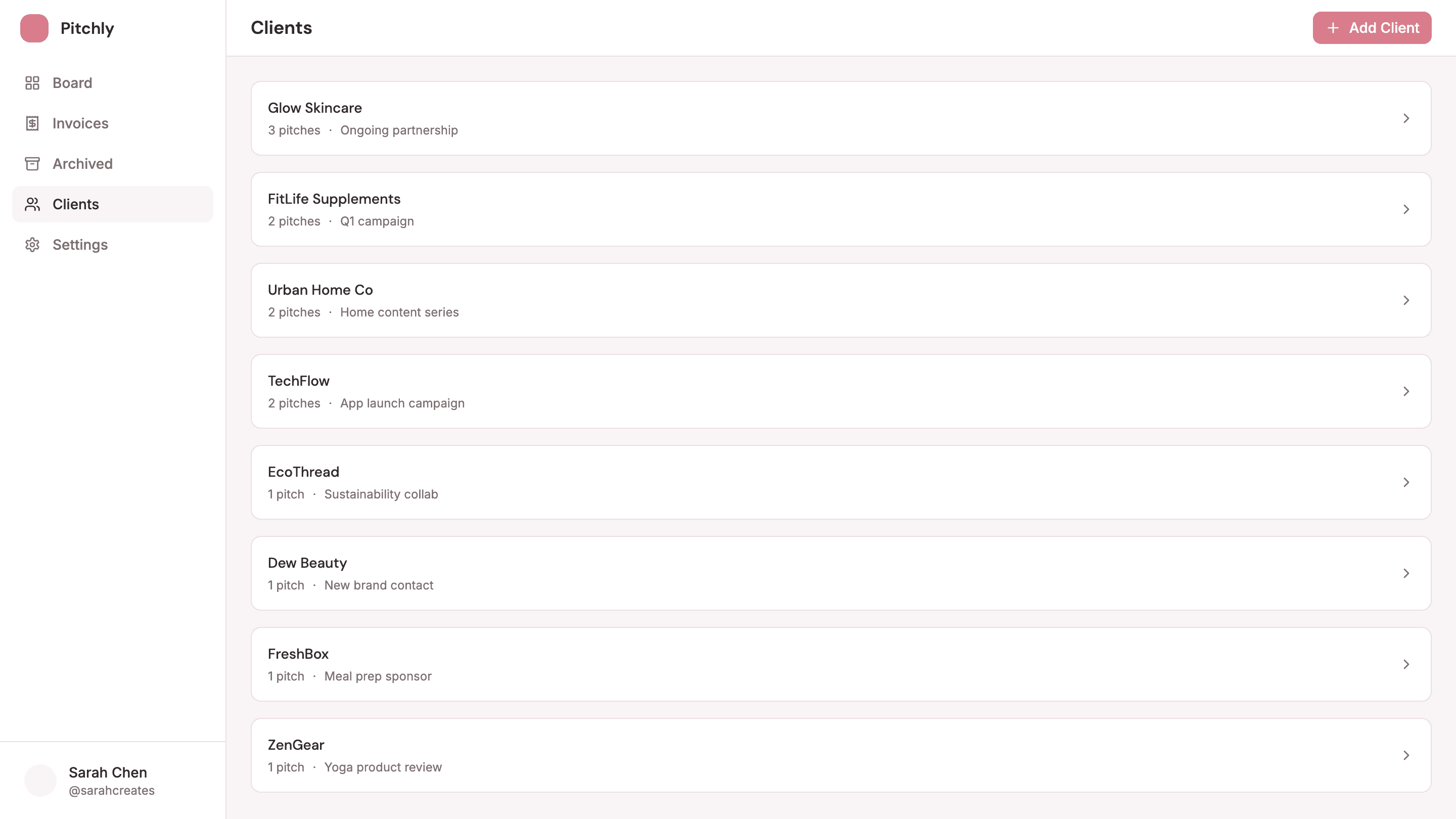 Manage your brand relationships